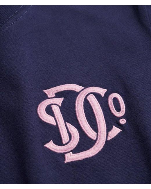 Superdry Blue Sd & Co Relaxed T-Shirt