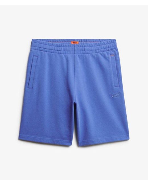 Superdry Blue & Co Essential Logo Jersey Shorts for men