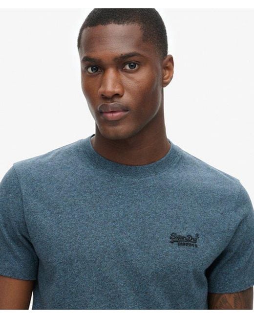 Superdry Blue & Co Essential Logo T-shirt for men