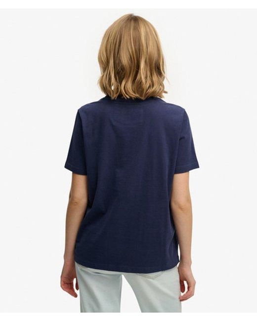 Superdry Blue Sd & Co Relaxed T-Shirt
