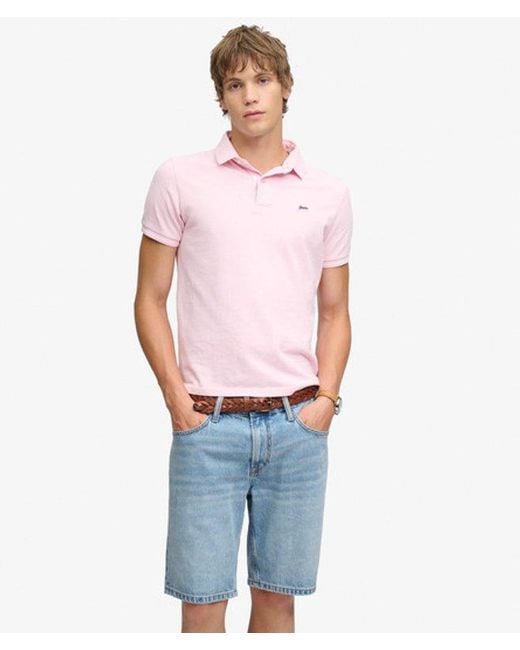 Superdry Blue & Co Vintage Straight Shorts for men