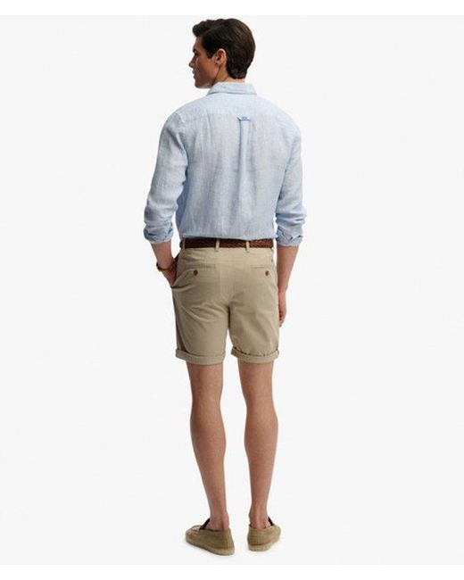 Superdry Blue & Co Premium Regular Chino Shorts for men