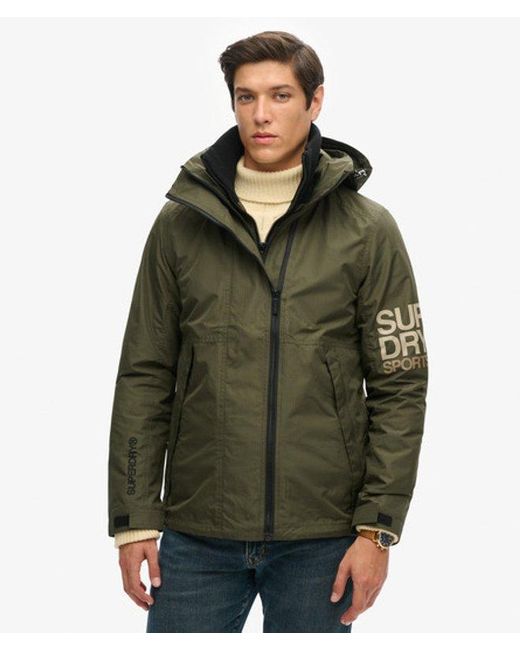 Superdry Green & Co Hooded Yachter Sd Windbreaker Jacket for men