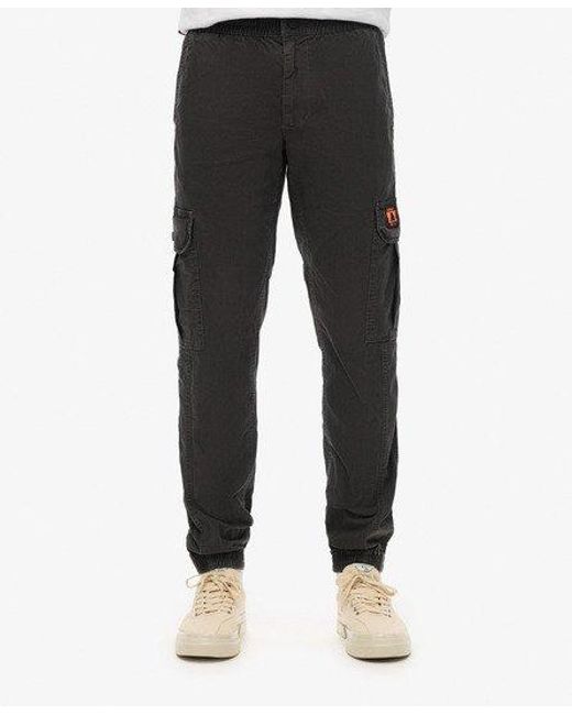 Superdry Red Para Cargo Slim Pants for men