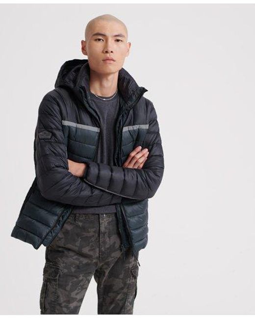 downhill racer padded jacket