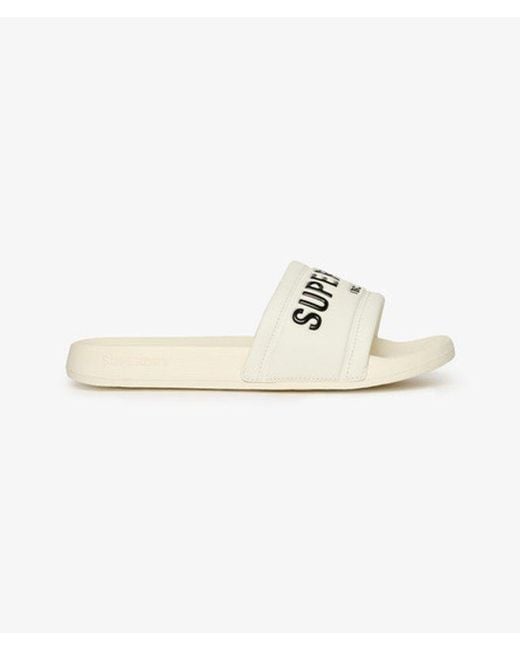 Superdry Natural & Co City Luxe Pool Sliders