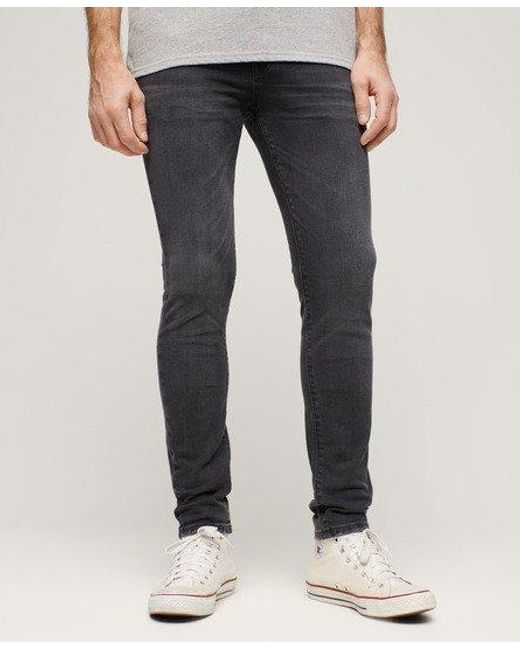 Superdry Blue Vintage Skinny Jeans for men