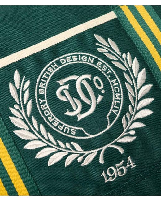 Superdry Vintage Patch Weekendtas in het Green