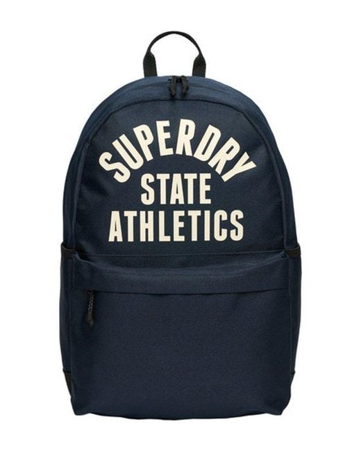 Superdry Blue Athletic Montana Backpack