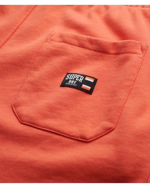 Superdry Red & Co Essential Logo Jersey Shorts for men