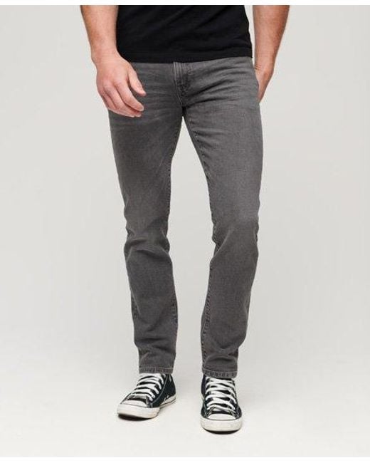 Superdry Slimfit Vintage Jeans in het Gray voor heren