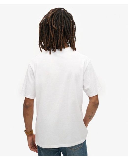 Superdry White & Co Travel Postcard Graphic T-shirt for men