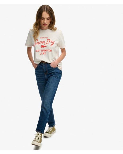 Superdry White & Co Heritage Hamptons T-shirt