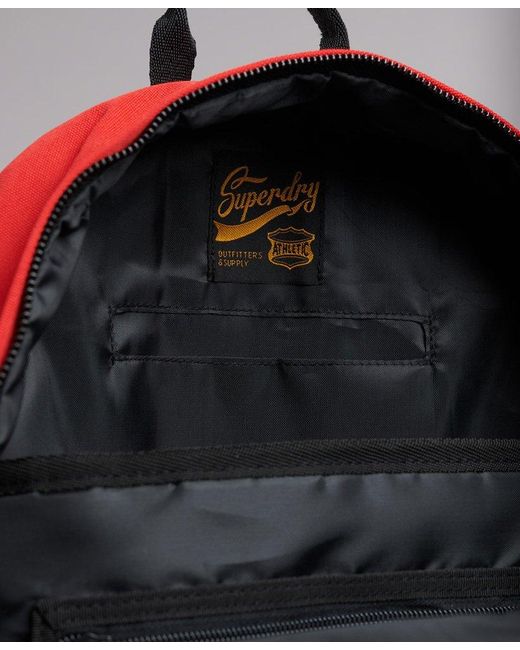 Superdry Graphic Montana Backpack Pink in Red | Lyst