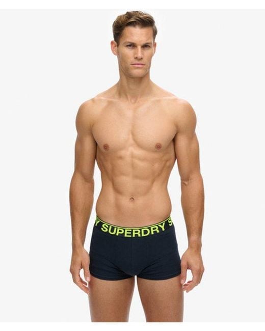Superdry Blue & Co Trunk Triple Pack for men