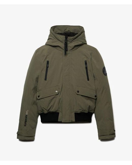 Superdry Gray & Co City Padded Bomber Jacket