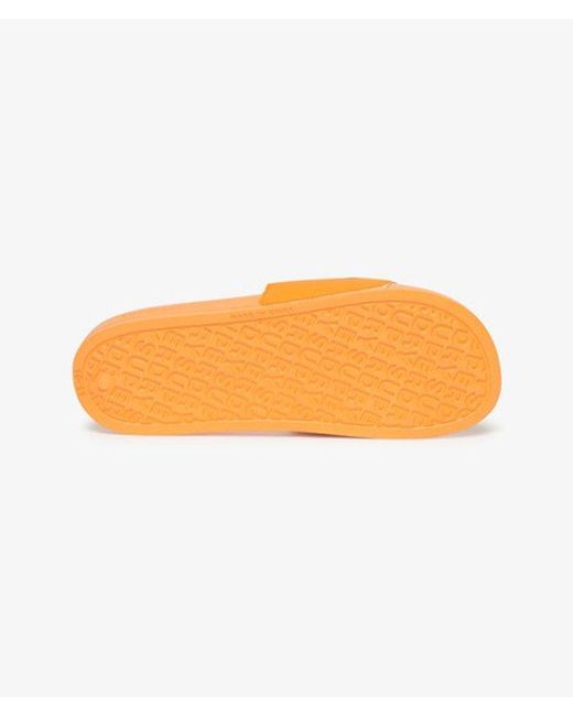 Superdry Orange Core Pool Sliders for men