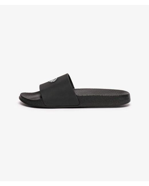 Superdry Black & Co . Pool Sliders for men