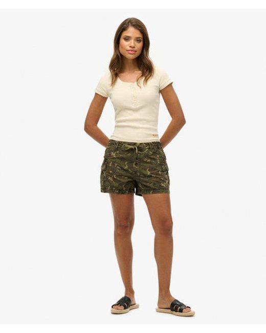 Superdry Natural & Co Cargo Shorts