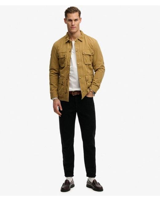 Superdry Brown & Co Cotton Burford Jacket for men