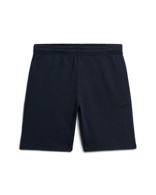 Superdry Blue Vintage Washed Shorts for men