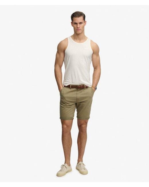 Superdry Natural & Co Unbrushed Essential Logo Vest for men