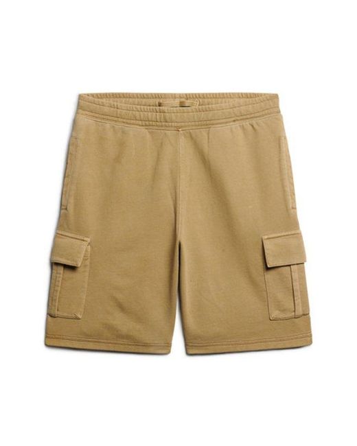 Superdry White & Co Contrast Stitch Cargo Shorts for men