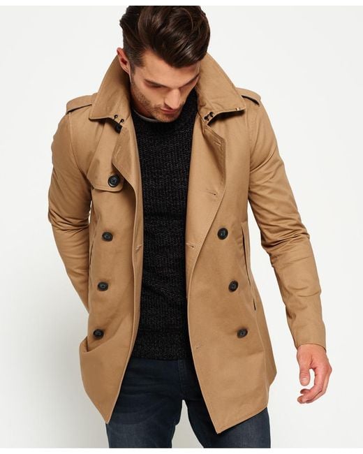 Superdry Multicolor Remastered Rogue Trench Coat for men
