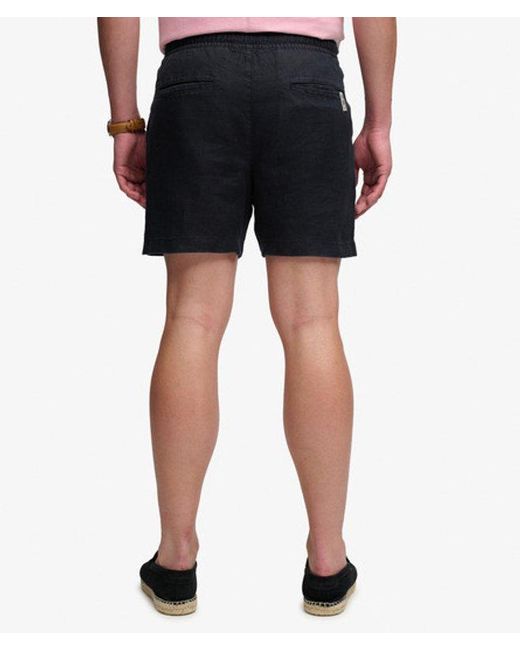 Superdry Pink & Co The Merchant Store - Linen Shorts for men