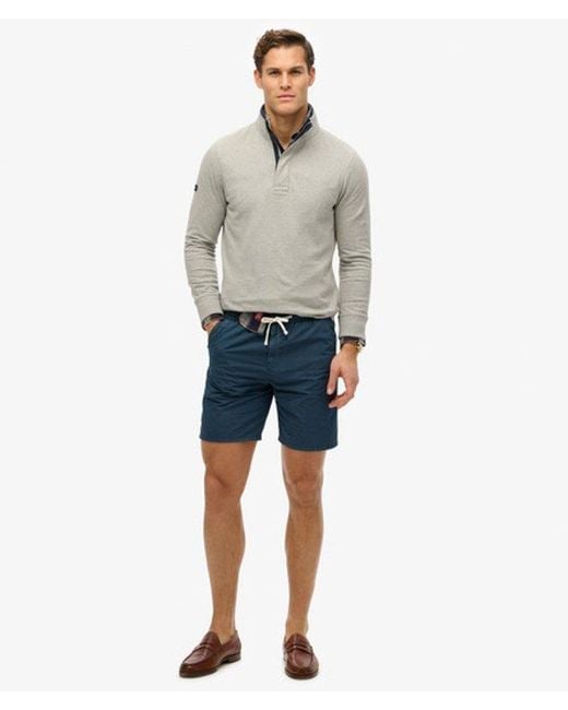 Superdry Blue & Co Essentials Walk Shorts for men