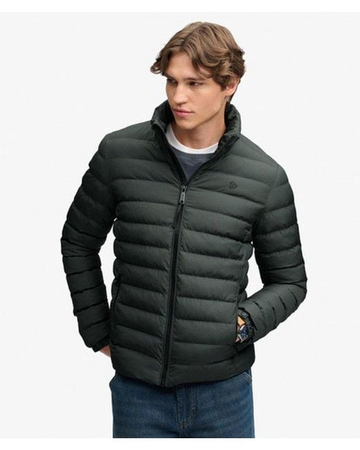 Superdry Black & Co Fuji Estate Padded Jacket for men