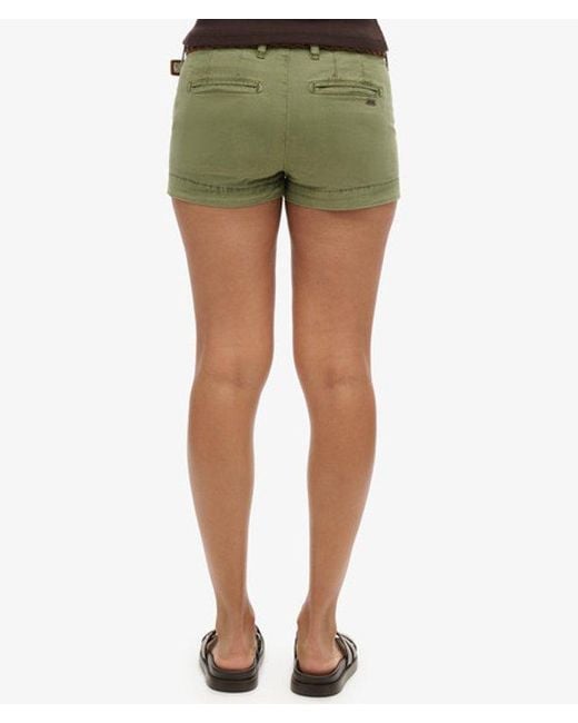 Superdry Green Classic Chino Hot Shorts