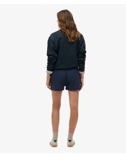 Superdry Blue Plain Shorts
