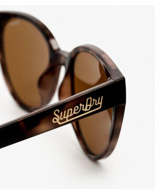 Femme Lunettes De Soleil Ail-De-Chat Taille: 1Taille Superdry en coloris Brown
