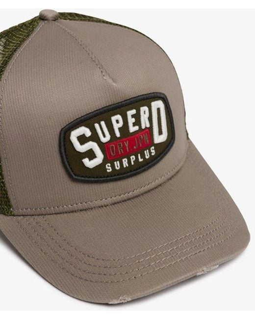 Superdry Multicolor Dirt Road Cord Trucker Cap