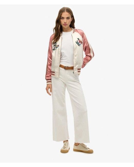 Superdry Multicolor & Co Suikajan Embroidered Bomber