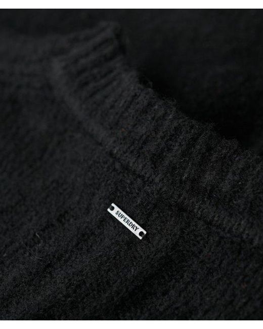 Superdry Black & Co Slouch Midi Jumper Dress