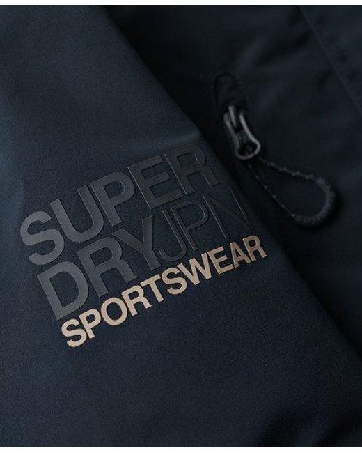 Superdry Blue Slim Fit Ultimate Windbreaker Jacket for men
