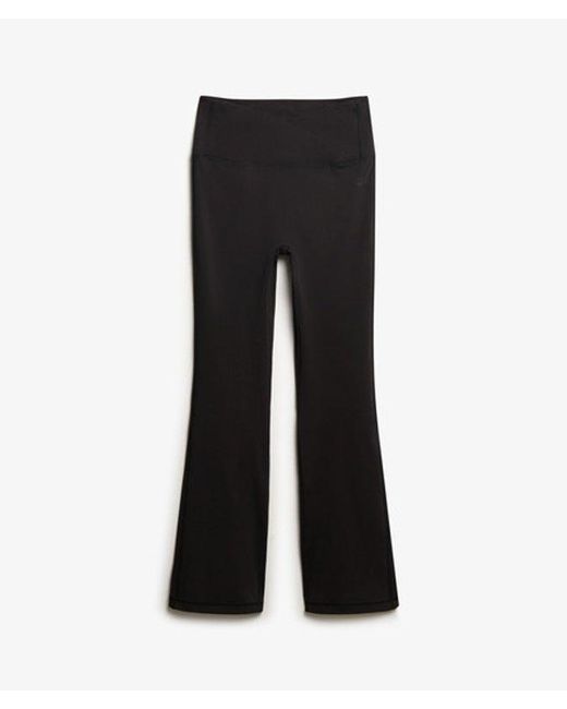 Superdry Black & Co Studios Flare leggings