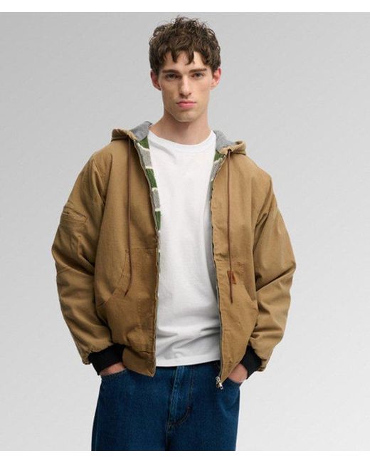 Superdry Green & Co Carhartt Reworked Hooded Jacket for men