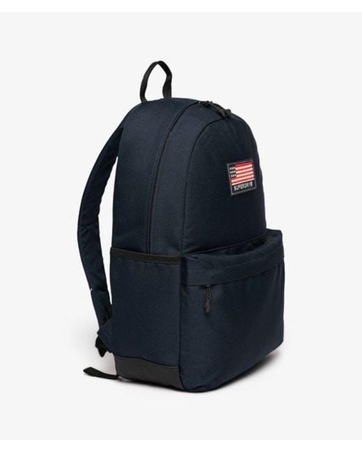 Superdry Blue & Co Classic Patch Montana Backpack