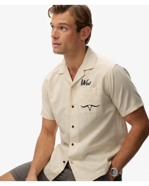 Superdry Natural & Co The Merchant Store- Resort Shirt for men