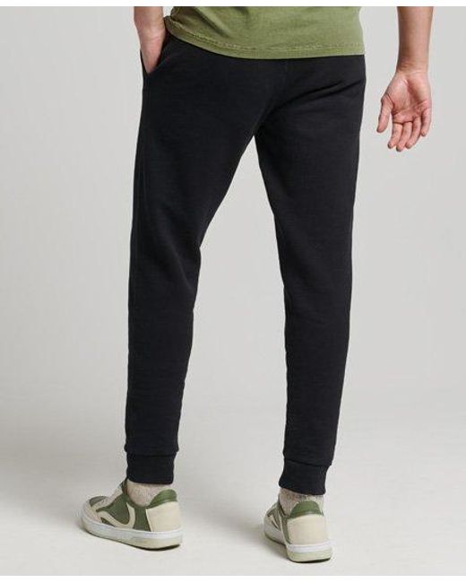 Superdry Black Core Logo Classic Joggers for men