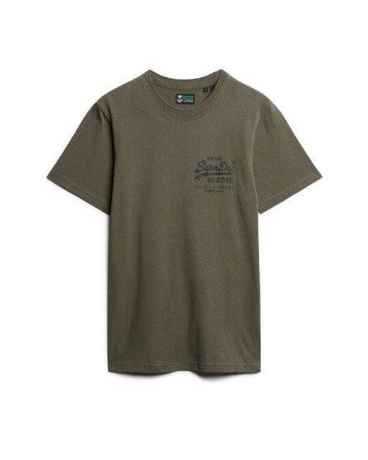 Superdry Green Tokyo Graphic T-shirt for men