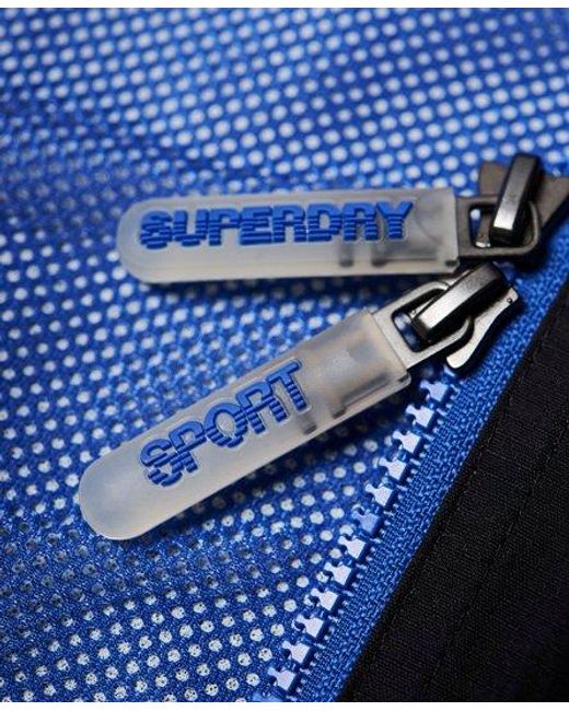 Superdry Blue Hooded Sd-Windsprinter Jacket /Cobalt for men