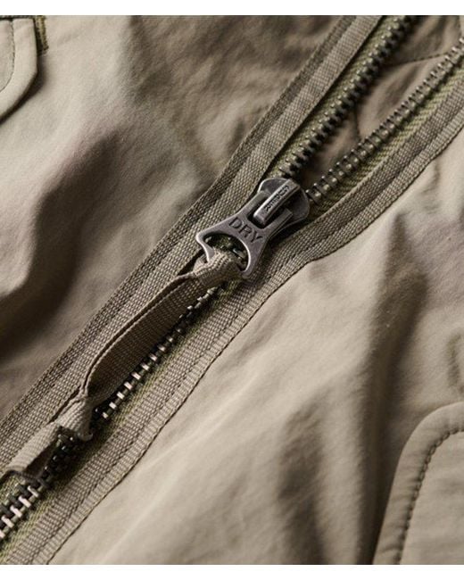 Superdry Natural & Co Hooded Ma1 Bomber Jacket