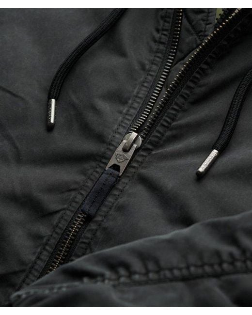 Superdry Black & Co Military Ma1 Bomber Jacket for men