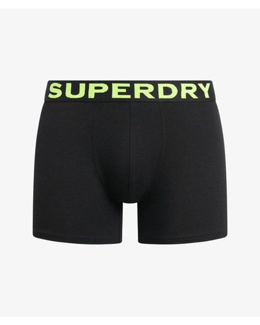 Superdry Black & Co Boxer Triple Pack for men
