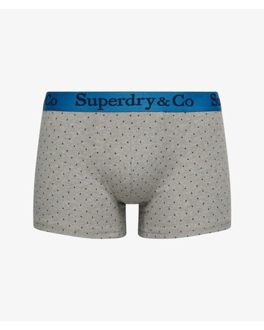 Superdry Blue & Co Trunk Triple Pack for men