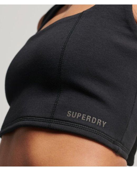Superdry Black & Co Tech Bra Top